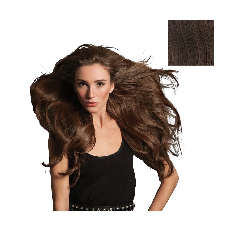 Hairdo Hoop Invisible Extension in Chestnut